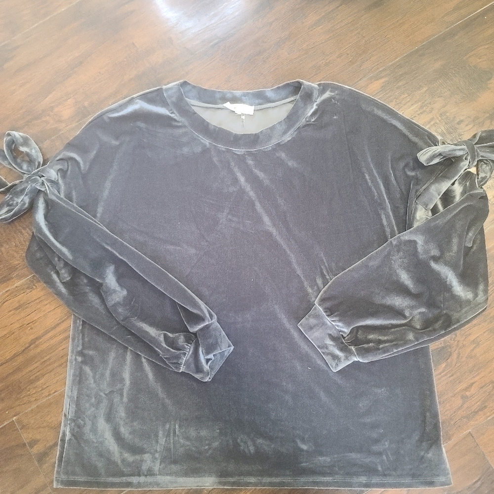 Local Boutique Velvet Top